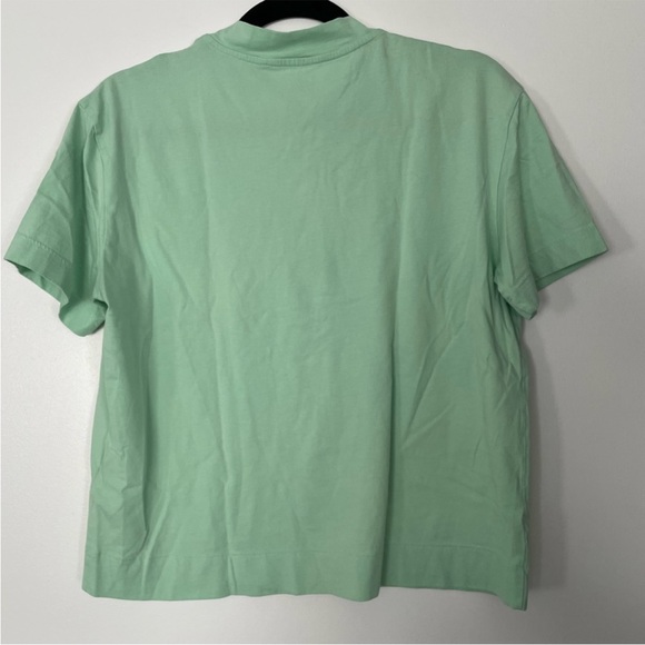 Everlane Mock Neck Short Sleeve Tee - Picture 2 of 2